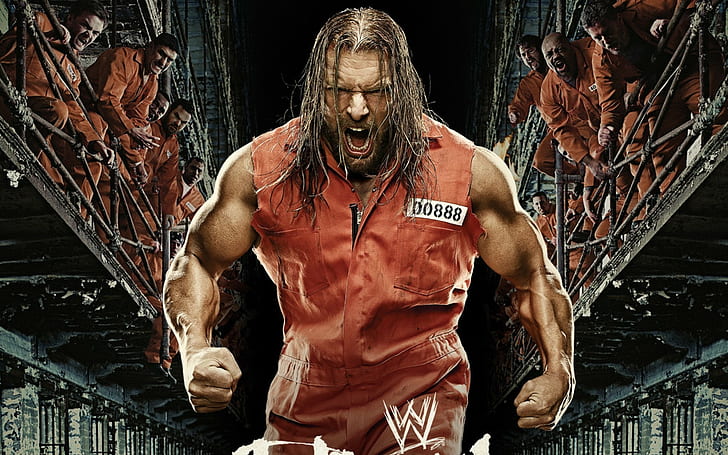 WWE, Triple H, Fondo de pantalla HD