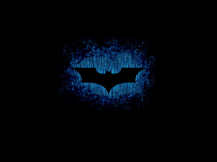 Batman logo, Batman sign, Logo, Dark, 4K, HD wallpaper | Wallpaperbetter