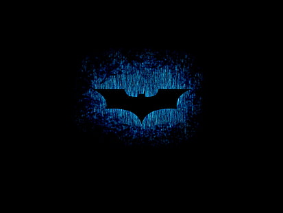 free download | Batman, logo, yellow, dark, hero, art, HD wallpaper |  Wallpaperbetter