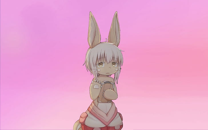 Nanachi (Made in Abyss), Made in Abyss, зайче уши, HD тапет