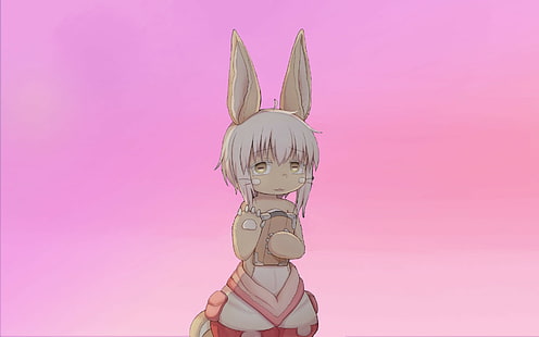 Nanachi (Made in Abyss), Made in Abyss, зайче уши, HD тапет HD wallpaper