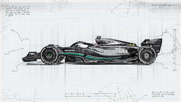Mercedes F1, Formel 1, Lewis Hamilton, HD-Hintergrundbild