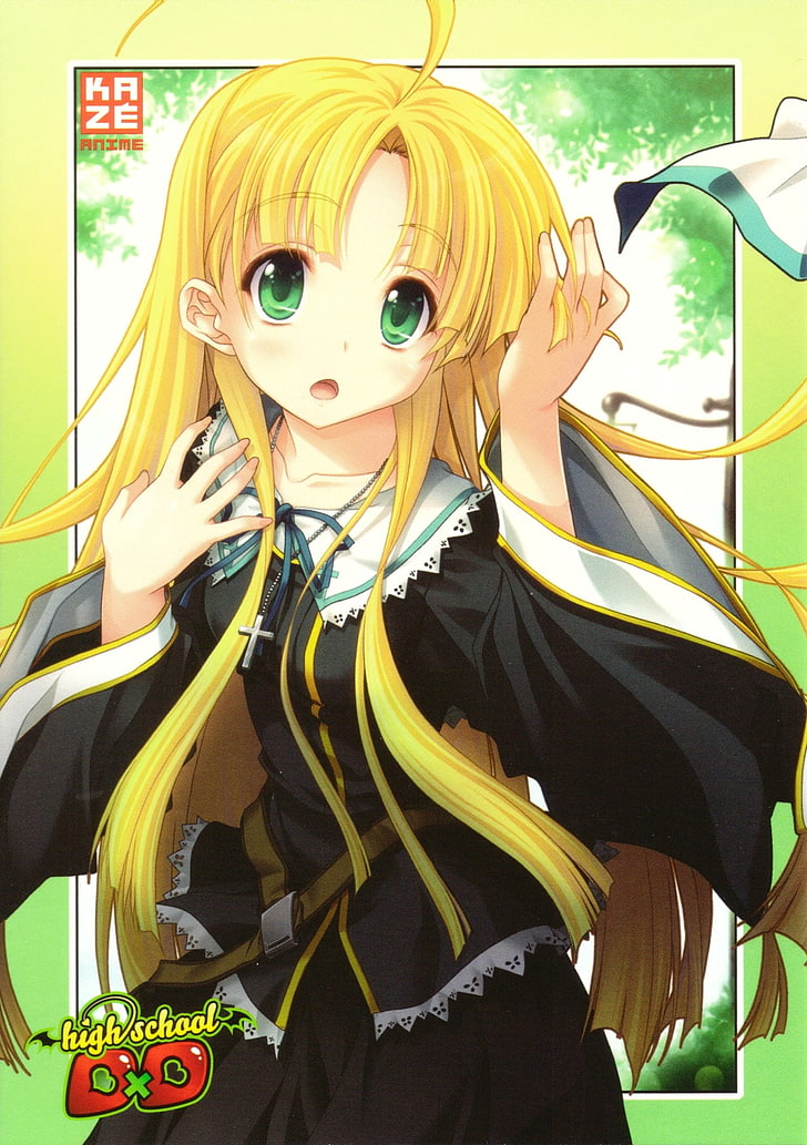 blonde Mädchen Anime Charakter, Highschool DxD, Anime, Argento Asia, HD-Hintergrundbild, Handy-Hintergrundbild