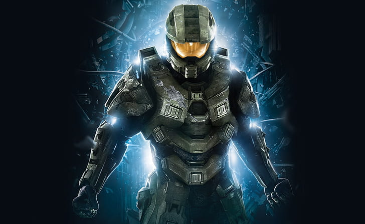 Halo 4 Master Chief, Gry, Halo, gra wideo, 2012, halo 4, Master Chief, Tapety HD