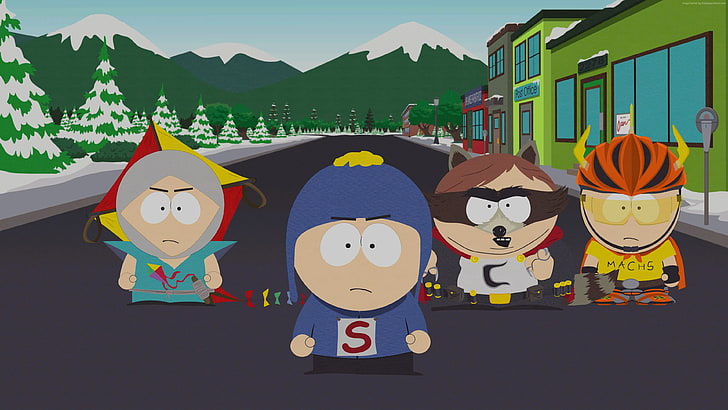 E3 2017, captura de pantalla, South Park: The Fractured but Whole, 4k, Fondo de pantalla HD
