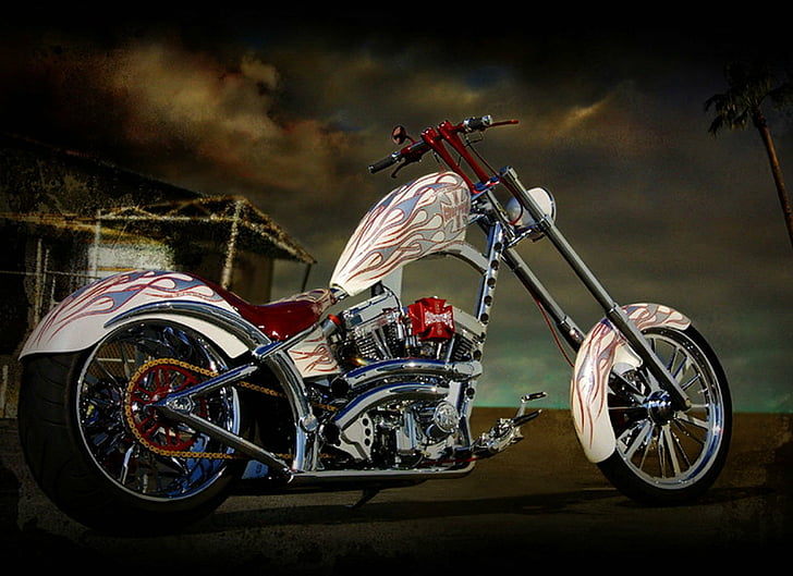 1wcc, bike, chopper, choppers, coast, custom, motorbike, motorcycle, west, HD wallpaper