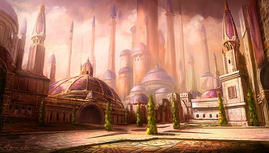 Warcraft, Warcraft Dünyası: Lich King'in Gazabı, Dalaran (World of Warcraft), Warcraft Dünyası, HD masaüstü duvar kağıdı HD wallpaper
