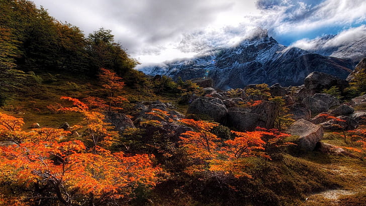 naturaleza, montañas, aire libre, paisaje, HDR, Fondo de pantalla HD