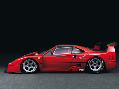 1988, классика, F40, Ferrari, гонки, гонки, суперкар, HD обои HD wallpaper