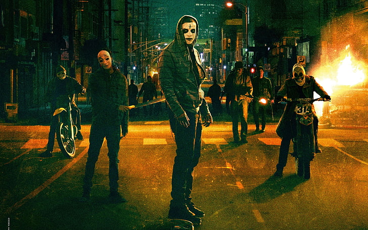 The Purge: Anarchy 2014, tapeta Purge night, filmy, filmy z Hollywood, hollywood, 2014, Tapety HD