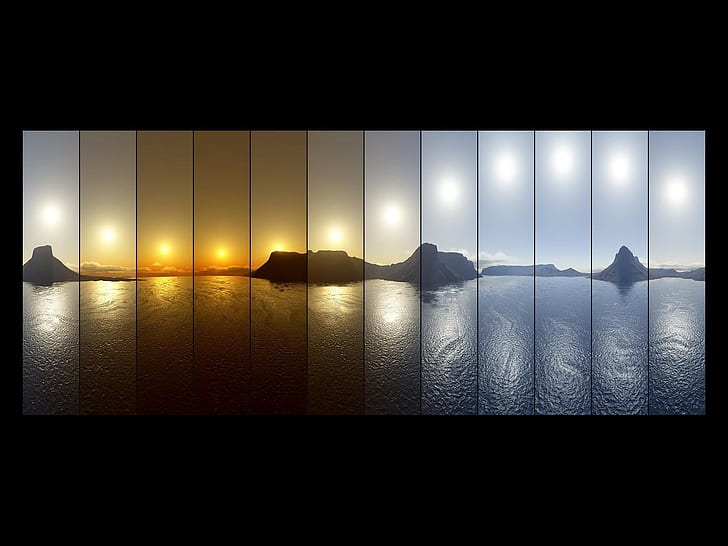 danau waktu spektrum, Wallpaper HD