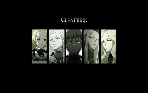 Claymore (anime), anime girls, Teresa (Claymore), Clare, Helen (Claymore), Irene (Claymore), Sfondo HD HD wallpaper