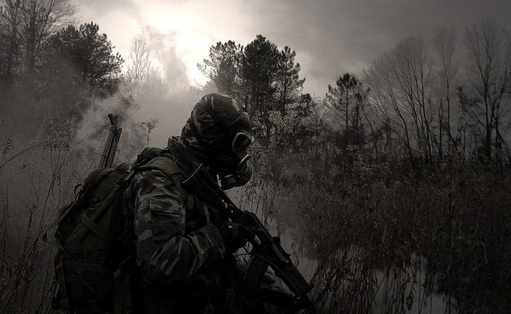 Stalker, Soldat digitale Tapete, Armee, Stalker, HD-Hintergrundbild