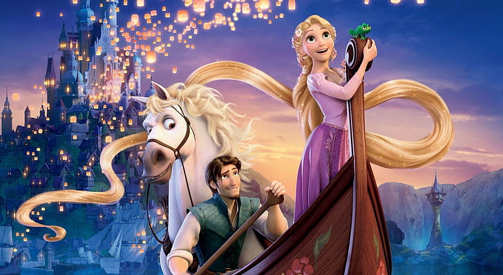 Tangled Musical Film, Rapunzel movie, Dibujos animados, Enredados, Fondo de pantalla HD