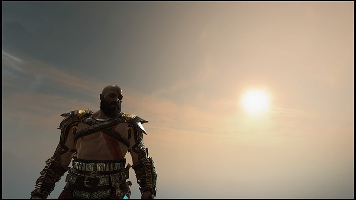 God of War、God of War（2018）、Kratos、PlayStation 4、 HDデスクトップの壁紙