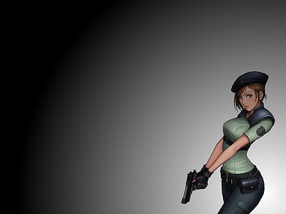 Resident Evil HD-Kunst, Resident Evil, Jill Valentine, HD-Hintergrundbild HD wallpaper
