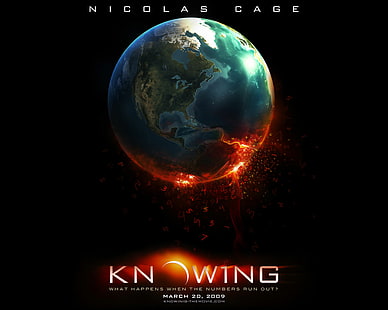 Nicolas Cage Conociendo, nicolas, jaula, sabiendo, Fondo de pantalla HD HD wallpaper
