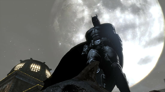 Illustration de Batman, Batman: Les origines d'Arkham, Batman, DC Comics, Fond d'écran HD HD wallpaper