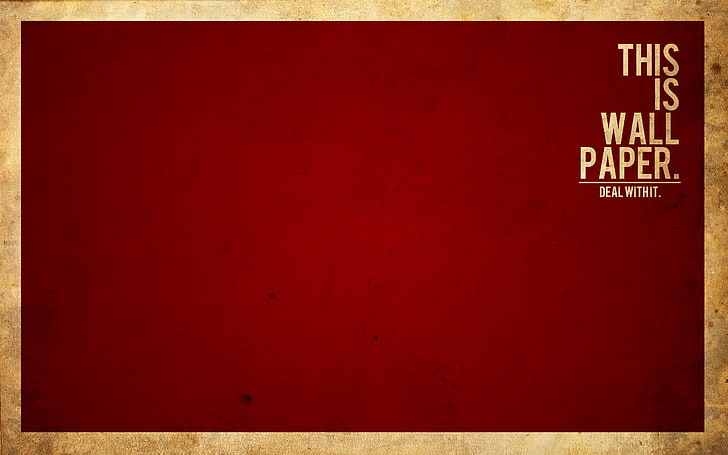 red and white single-door refrigerator, texture, typography, digital art, simple background, red, HD wallpaper
