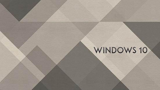 Logo Windows 10, arrière-plan simple, texte Windows 10, Windows, 10, Logo, Simple, Arrière-plan, Fond d'écran HD HD wallpaper