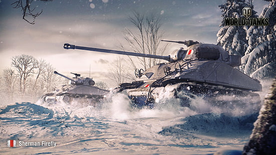 World of Tanks, M4 Sherman, M4, Wallpaper HD HD wallpaper