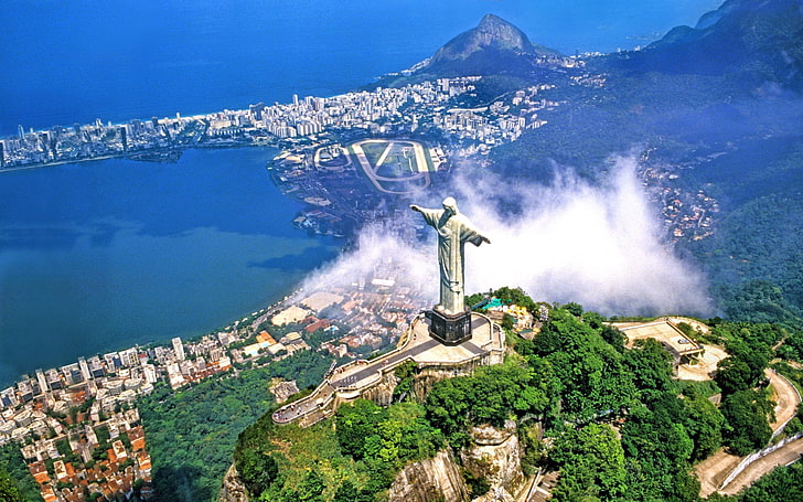 Religious, Christ The Redeemer, City, Corcovado, Statue, HD wallpaper