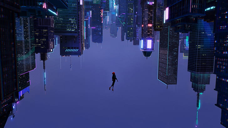 Spider-Man, Spider-Man: dans le Spider-Verse, super-héros, Fond d'écran HD