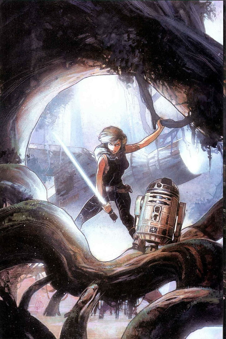 Star Wars Fantasy Art Mara Jade, HD-Hintergrundbild, Handy-Hintergrundbild