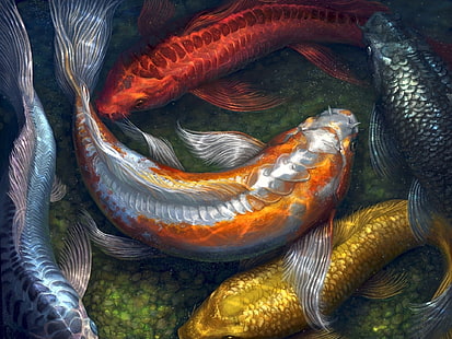 Ikan, Koi, Wallpaper HD HD wallpaper