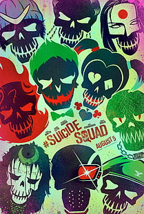 Squadra suicida, Sfondo HD HD wallpaper