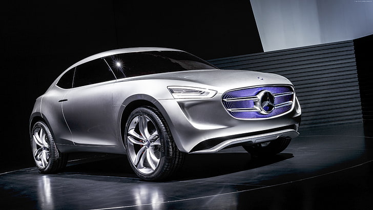 Mercedes, concept, ecosafe, supercar, luxury cars, Mercedes-Benz Vision G-Code, hybrid, hydrogen, SUV, HD wallpaper