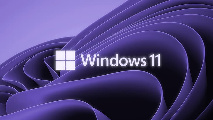Windows 11, 단순, Microsoft, 운영 체제, Windows 로고, 미니멀리즘, HD 배경 화면