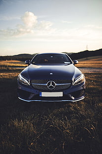 син автомобил Mercedes-Benz, mercedes-benz cls-class, mercedes-benz, mercedes, лукс, HD тапет HD wallpaper