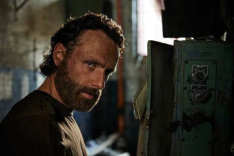 Rick Grimes, The Walking Dead, Andrew Lincoln, o papel, Temporada 5, HD papel de parede HD wallpaper