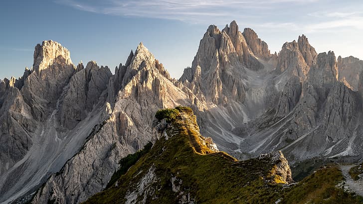 nature, montagnes, alpes dolomitiques, Dolomites (montagnes), Fond d'écran HD