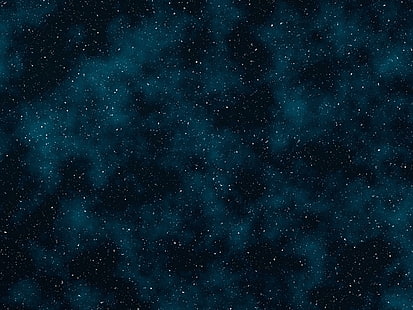 خلفية السماء الزرقاء والسوداء والنجوم والكون والفضاء، خلفية HD HD wallpaper