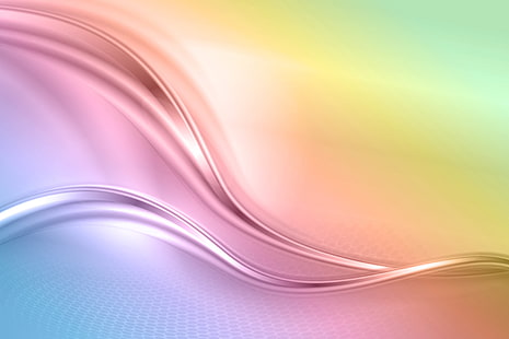 fond d'écran HD multicolore, abstraction, arrière-plan, arc en ciel, couleurs, résumé, vagues, créatif, Fond d'écran HD HD wallpaper