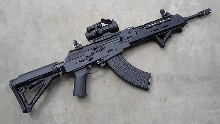 weapons, tuning, machine, weapon, Kalashnikov, Custom, AKM, Kalash, assault Rifle, 7.62, HD wallpaper