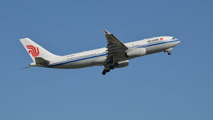 Flugzeug, A330-243, Airbus, Air China, HD-Hintergrundbild