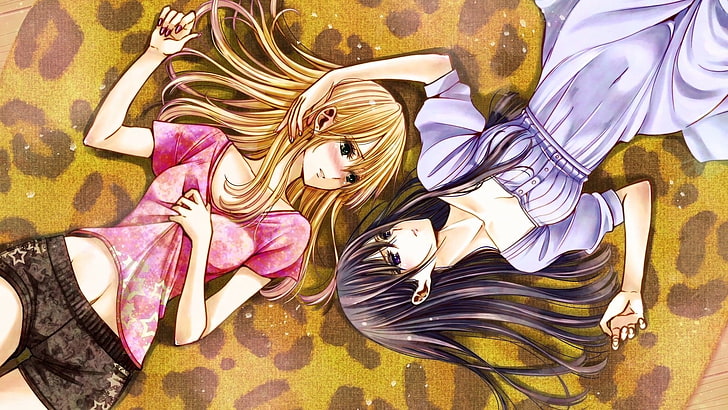 Anime, Zitrusfrüchte, Mei Aihara, Yuzu Aihara, HD-Hintergrundbild