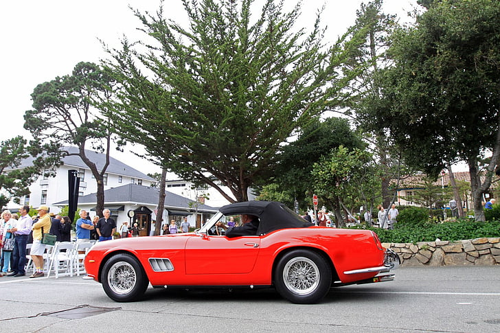 1960, 250, california, bilar, classic, ferrari, racerbilar, spyder, swb, HD tapet