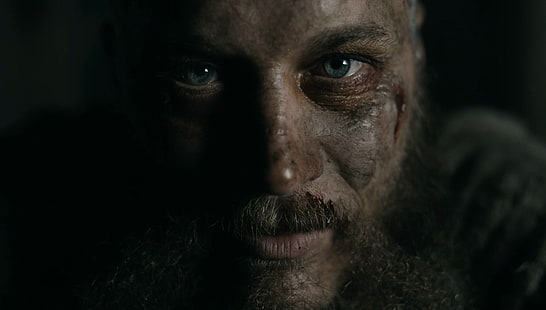 Vikingos, Ragnar Lodbrok, Travis Fimmel, Fondo de pantalla HD HD wallpaper