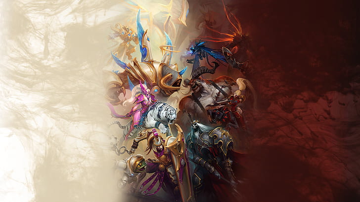 Вечный конфликт, герои шторма, Blizzard Entertainment, HD обои