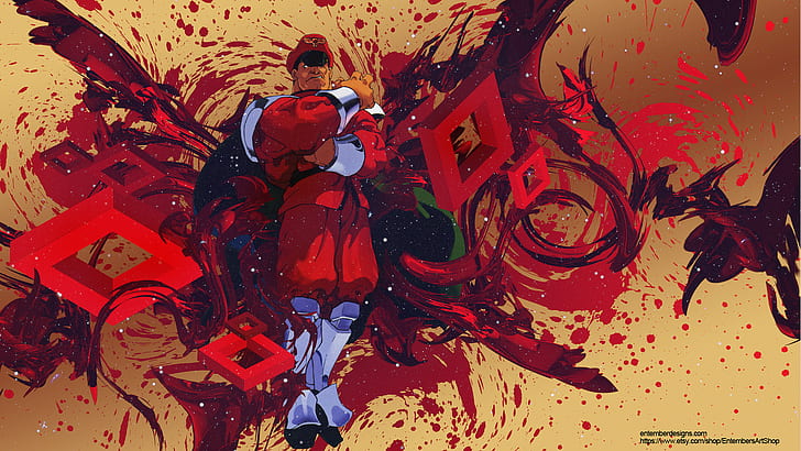 Street Fighter, M. Bison (Street Fighter), Street Fighter V, HD wallpaper