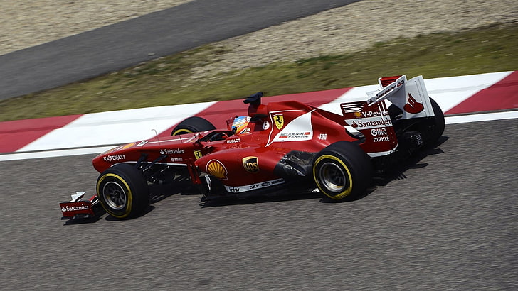 Fernando Alonso, Ferrari, Fórmula 1, HD papel de parede