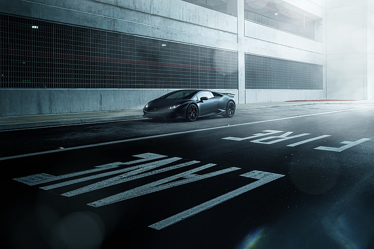 Super samochód, Lamborghini Huracan, Tapety HD