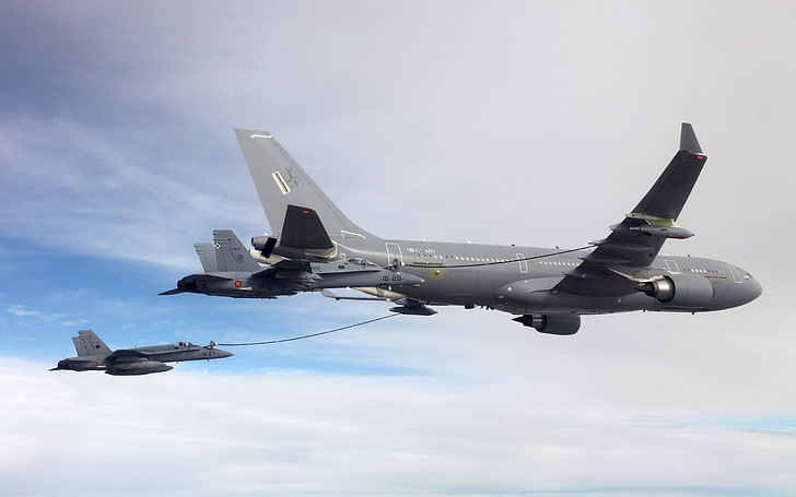 2560x1600 px, a, air refueling, Airbus A330 MRTT, aircraft, mcdonnell douglas f, Mid, Military Aircraft, NATO, Royal Airforce, Spanish Air force, HD wallpaper