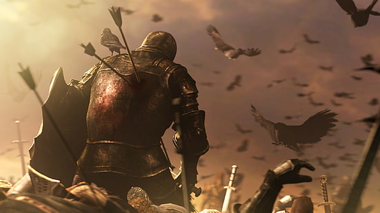 видео игри, Dark Souls II, произведения на изкуството, HD тапет HD wallpaper