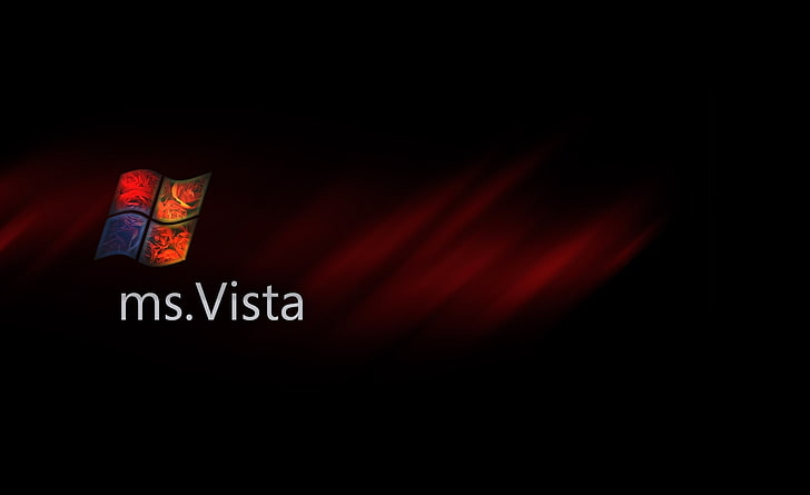 Ms Vista, MS Vista logo, Windows, Windows Vista, Vista, HD wallpaper