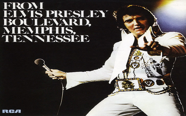 Piosenkarze, Elvis Presley, Muzyka, Rock & Roll, The King, Tapety HD